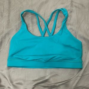 Lululemon Blue Energy Bra Size 8